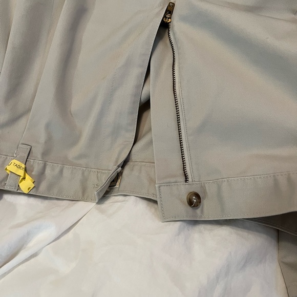 LLBean Khakis 38x30 pleated mens pants - Picture 3 of 6